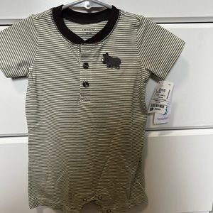Boys 12 months Carters Romper Set NWT